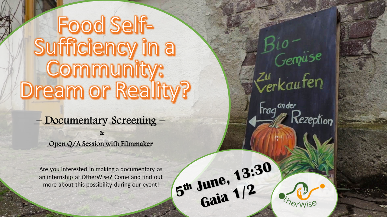 Food Self Sufficiency In A Community Documentary Screening